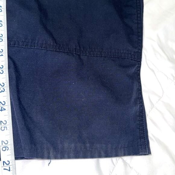 5.11 Tactical Navy Blue Mens Cargo Pants Size 36x34 100% Cotton Durable Workwear - Picture 7 of 7